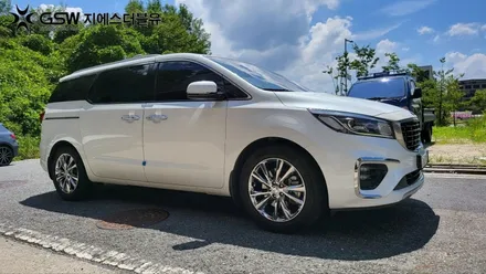 카니발 19인치 화이트 크롬 휠도색비용 / 광주 서구 매월동