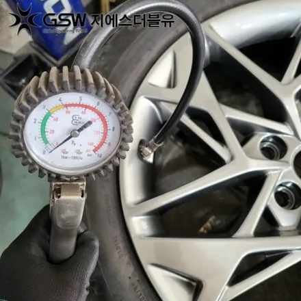 수원 제네시스 휠복원 GV70 19인치휠 실버 스크래치 작업 후기 / 광주 서구 매월동