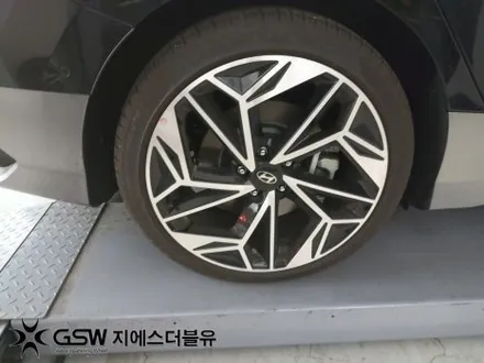 현대 아이오닉6 전기차 20인치휠 다이아컷팅 판교 휠복원 / 광주 서구 매월동