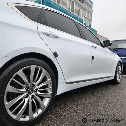광주 제네시스 G80 휠 긁힘 복원 19인치 반광 스퍼터링 / 광주 서구 매월동