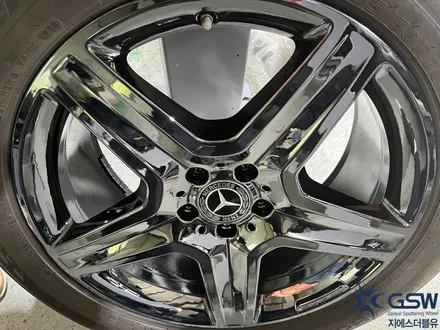 [GSW]전주점 벤츠 GLE 350 순정 20인치 블랙크롬 휠복원 스퍼터링휠도색 / 광주 서구 매월동