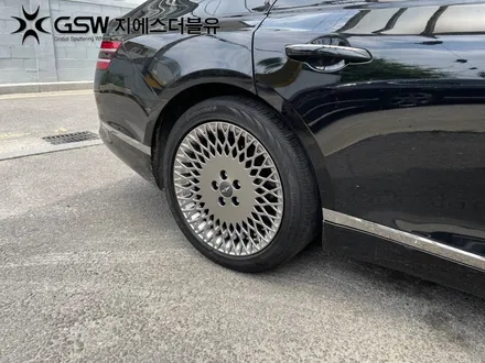 [수원휠복원] 제네시스 G80 19인치 휠 상처로 인한 휠복원 작업 후기 / 광주 서구 매월동