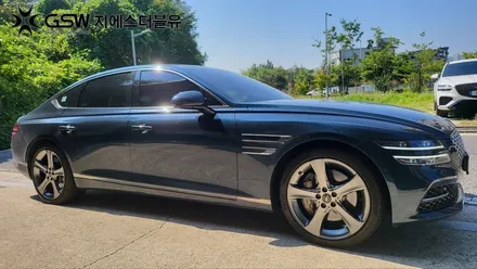 광명 휠복원 제네시스 G80 20인치휠 상처로 인한 복원장착 후기 / 광주 서구 매월동