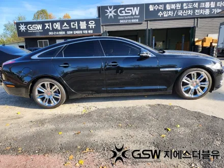 재규어 XJ 20인치휠 창원 휠도색 화이트 크롬 도색 작업 후기! / 광주 서구 매월동