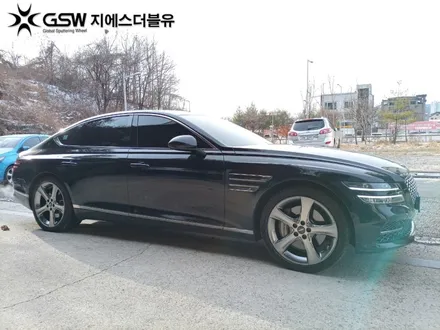 담양 제네시스 휠복원 G80 20인치휠 스퍼터링 휠복원 잘하는 업체! 지에스 더블유! / 광주 서구 매월동