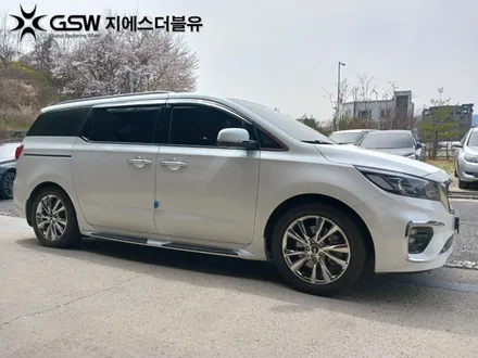 군산 카니발 19인치휠 화이트 크롬 휠도색 작업 후기 / 광주 서구 매월동