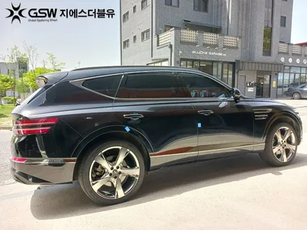 광주 휠복원 제네시스 GV80 22인치휠 반광 스크래치 휠복원 작업 후기 / 광주 서구 매월동