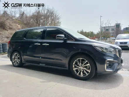 세종 카니발 19인치휠 화이트 크롬 휠도색 작업 후기 / 광주 서구 매월동
