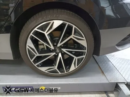 현대 아이오닉6 전기차 20인치휠 다이아컷팅 판교 휠복원 / 광주 서구 매월동