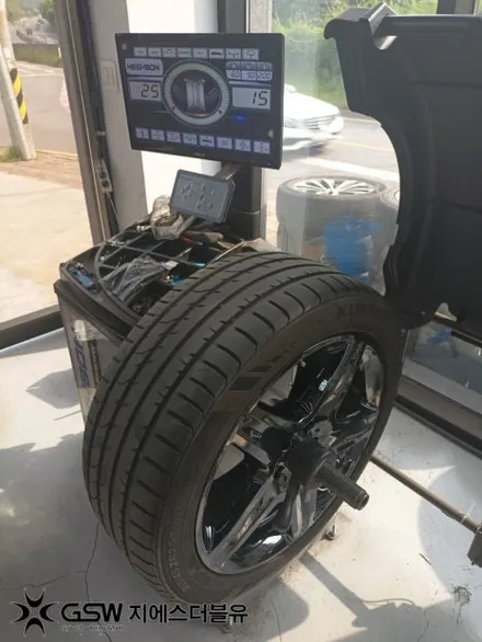 수원 휠도색 벤츠 GLE 350D AMG 20인치휠 블랙크롬 작업 후기 / 광주 서구 매월동