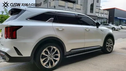 부산 휠복원 쏘렌토 MQ4 20인치휠 반광 스퍼터링 작업 후기 / 광주 서구 매월동