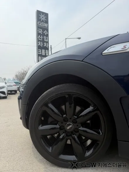 전주 미니 클럽맨S 휠도색 18인치 블랙유광 변경 후기 / 광주 서구 매월동