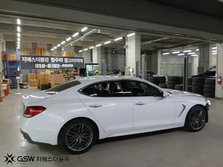 부산 제네시스 G70 휠복원 녹실 도색 전후 비교 후기 / 광주 서구 매월동