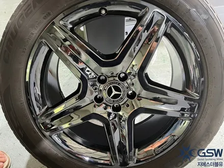 [GSW]전주점 벤츠 GLE 350 순정 20인치 블랙크롬 휠복원 스퍼터링휠도색 / 광주 서구 매월동