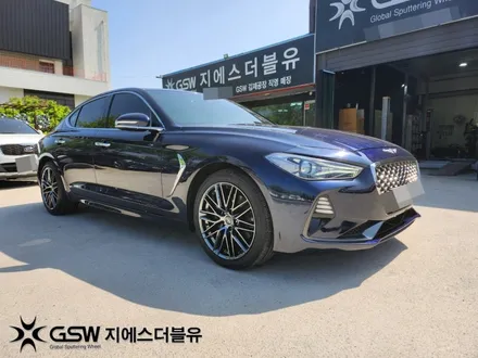 광주 제네시스 G70 18인치휠 블랙크롬 휠도색 잘하는 업체! 지에스 더블유! / 광주 서구 매월동