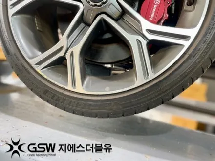 광주 휠복원 스팅어 19인치휠 다이아컷팅 작업 후기 / 광주 서구 매월동