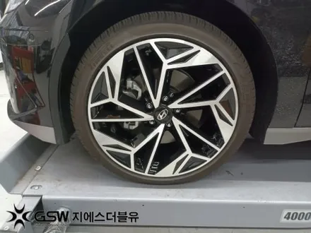 현대 아이오닉6 전기차 20인치휠 다이아컷팅 판교 휠복원 / 광주 서구 매월동