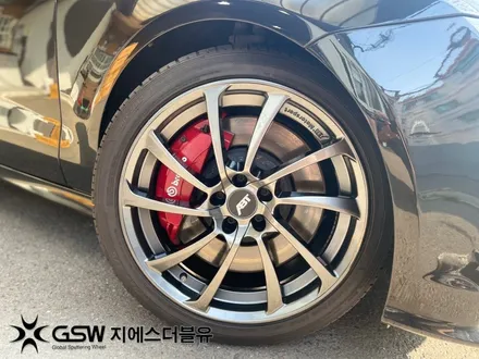 강남 아우디 S7 20인치휠 반광 스크래치 휠복원 작업 후기 / 광주 서구 매월동