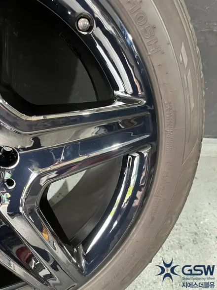 [GSW]전주점 벤츠 GLE 350 순정 20인치 블랙크롬 휠복원 스퍼터링휠도색 / 광주 서구 매월동