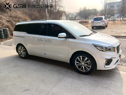 창원 카니발 휠도색 19인치휠 도장면 떨어짐으로 인한 화이트 크롬 휠도색 작업 후기 / 광주 서구 매월동