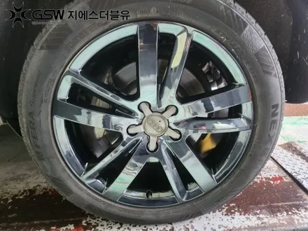 아우디 휠도색 Q7 20인치 오래된 휠 새 휠로 만들기! / 광주 서구 매월동