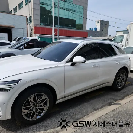 수원 제네시스 휠복원 GV70 19인치휠 실버 스크래치 작업 후기 / 광주 서구 매월동