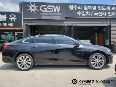부산 쉐보레 말리부 19인치휠 휠복원 작업 후기 / 광주 서구 매월동