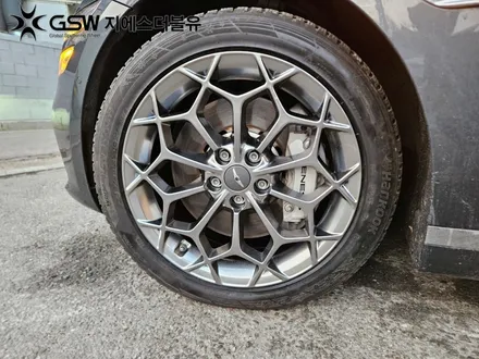 부산 제네시스 G80 19인치휠 반광 스퍼터링 휠복원 작업 후기 / 광주 서구 매월동