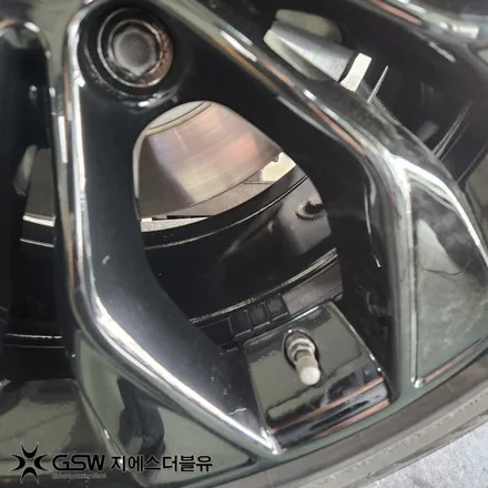 BMW X4 휠도색 후기 광주 19인치 블랙 유광 도색 사례 / 광주 서구 매월동