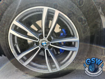 광주 BMW 740D 19인치 주차 상처로 인한 다이아컷팅 휠복원 작업 후기 / 광주 서구 매월동
