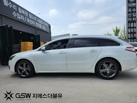 경기광주 휠도색 푸조 508 18인치휠 블랙유광 크롬 휠도색 작업공정은? / 광주 서구 매월동