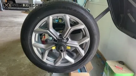 수원 휠복원 BMW X4 19인치휠 실버 스크래치 작업 후기 / 광주 서구 매월동
