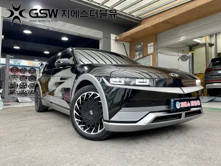 안성중고휠 아이오닉5 20인치휠 다이아컷팅 휠복원 작업 후기 / 광주 서구 매월동