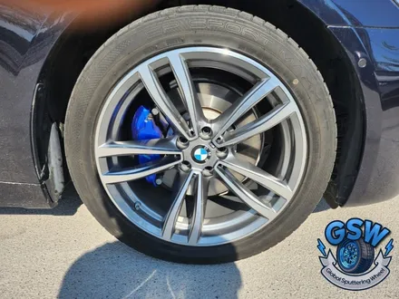 광주 BMW 740D 19인치 주차 상처로 인한 다이아컷팅 휠복원 작업 후기 / 광주 서구 매월동