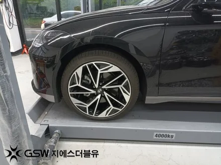 현대 아이오닉6 전기차 20인치휠 다이아컷팅 판교 휠복원 / 광주 서구 매월동