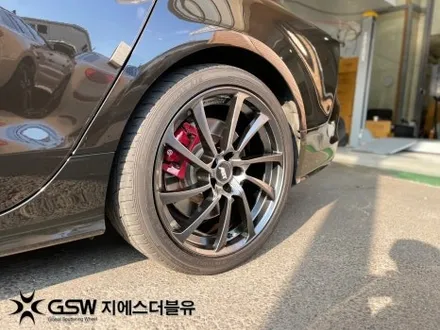 강남 아우디 S7 20인치휠 반광 스크래치 휠복원 작업 후기 / 광주 서구 매월동