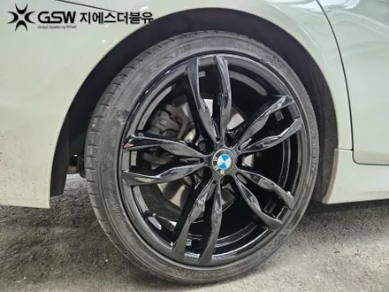 강남 휠도색 BMW M550D 20인치휠 블랙유광 작업 후기 / 광주 서구 매월동