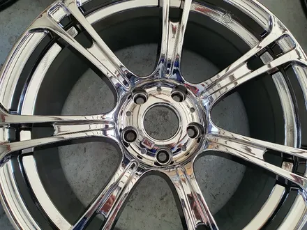 BMW 520D휠복원 크롬휠도색 시공[전주크롬휠도색][전주블랙크롬휠복원][광주휠복원수리][순천휠복원수리][광주bmw휠복원수리] / 광주 서구 매월동