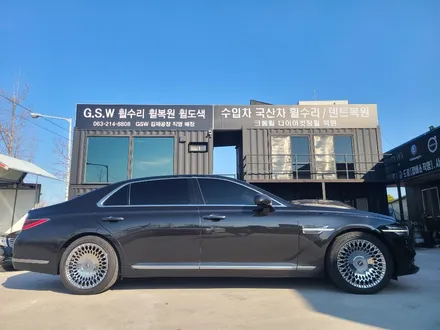 제네시스G90스퍼터링크롬휠도색[제네시스G90휠복원][전주G90휠도색][광주G90휠복원][순춴G90휠복원도색][스퍼터링도색][EQ900휠복원수리][광주EQ900휠복원도색] / 광주 서구 매월동