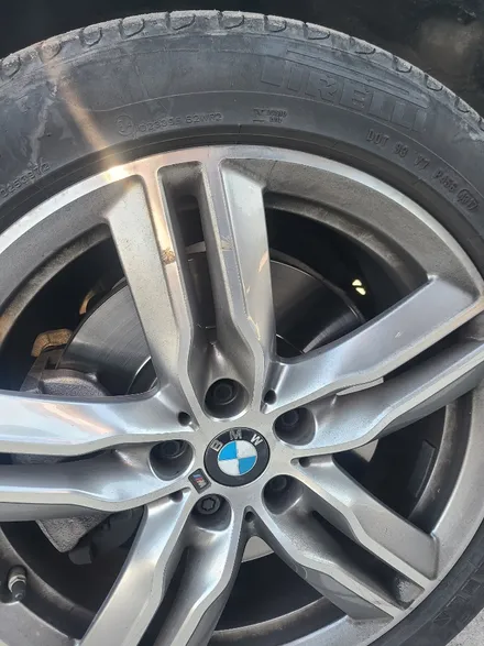 BMW X1 휠 복원 [수입차휠수리 수입차휠복원 전주휠 익산휠 군산휠 대전휠 광주휠 광주휠수리 광주휠복원 광주중고차 광주매월동 광주맛집 전주휠수리 전주휠복원 스퍼터링] / 광주 서구 매월동