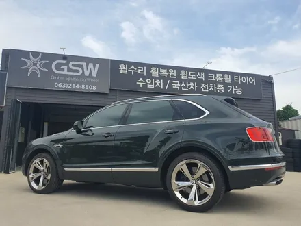 [벤틀리 벤테이가 휠 복원] 지에스더블유 수입차휠수리 수입차휠복원 전주휠 익산휠 군산휠 대전휠 광주휠 전주휠수리 전주휠복원 스퍼터링 블랙크롬 분체도장 휠도장 휠도색 / 광주 서구 매월동