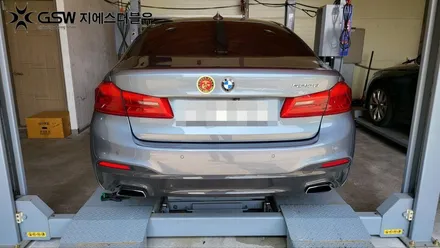 광주 휠복원 BMW 520D 18인치휠 상처로 인한 다이아컷팅 휠복원 작업 후기 / 광주 서구 매월동