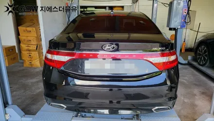 분당 그랜저 18인치휠 다이아컷팅 휠복원 작업 후기 / 광주 서구 매월동