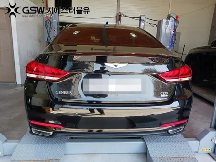 오산 휠수리 제네시스 DH 19인치휠 반광 스크래치 작업 후기 / 광주 서구 매월동