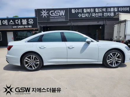 의정부 휠복원 아우디 A6 19인치휠 다이아컷팅 휠복원 작업 후기 / 광주 서구 매월동