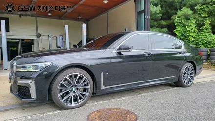 수지 BMW 휠복원 740LI 20인치휠 컷팅 휠복원 잘하는 업체! GSW! / 광주 서구 매월동