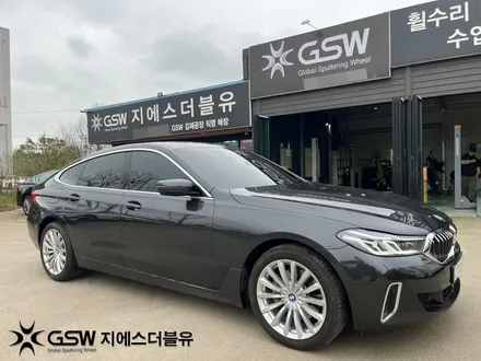 자동차휠수리 BMW 6GT 19인치휠 실버 스크래치 작업 후기 / 광주 서구 매월동