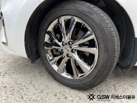 대구 휠도색 기아 더뉴 카니발 19인치휠 화이트 크롬 작업 후기 / 광주 서구 매월동