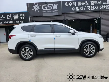 광주 휠복원 싼타페 TM 18인치휠 다이아컷팅 휠복원 작업 후기 / 광주 서구 매월동
