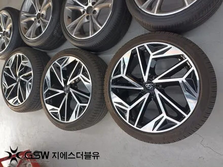 현대 아이오닉6 전기차 20인치휠 다이아컷팅 판교 휠복원 / 광주 서구 매월동